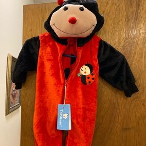 Baby  9 - 12 months ladybug Halloween costume NWT